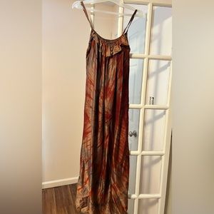 Spaghetti Strap Loose-fitting Dress